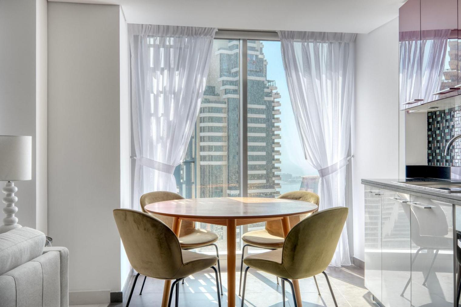 Blueground Marina Gym Security Marina View Dxb-1479 Apartment *